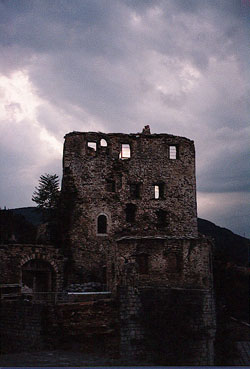 Destroyed building in Mostar, photo by author